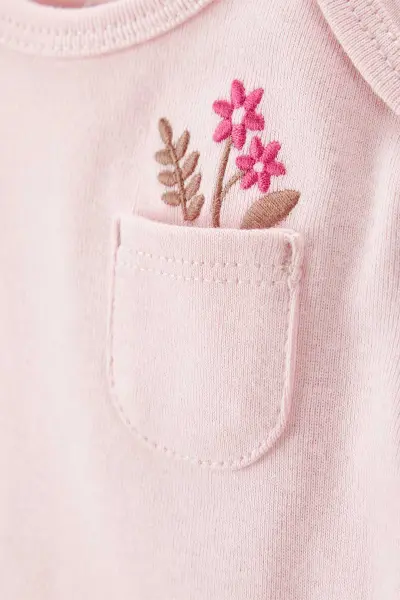 Carters Kız Bebek Kısa Kollu 5li Body