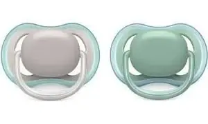 Philips Avent Ultra Air Emzik 2'li Paket (6-18 Ay)- SCF085/16 Açık Yeşil