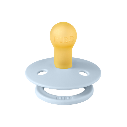 Bibs Colour Kauçuk Emzik - Baby Blue (6-18 Ay)