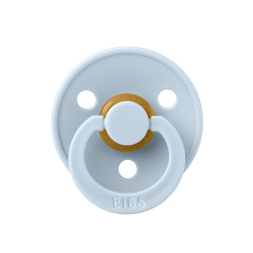 Bibs Colour Kauçuk Emzik - Baby Blue (6-18 Ay)