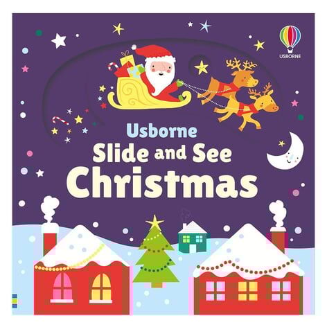 Slide and See Christmas  - Usborne
