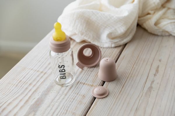Bibs Baby Bottle Complete Set Biberon 110 ml - Blush