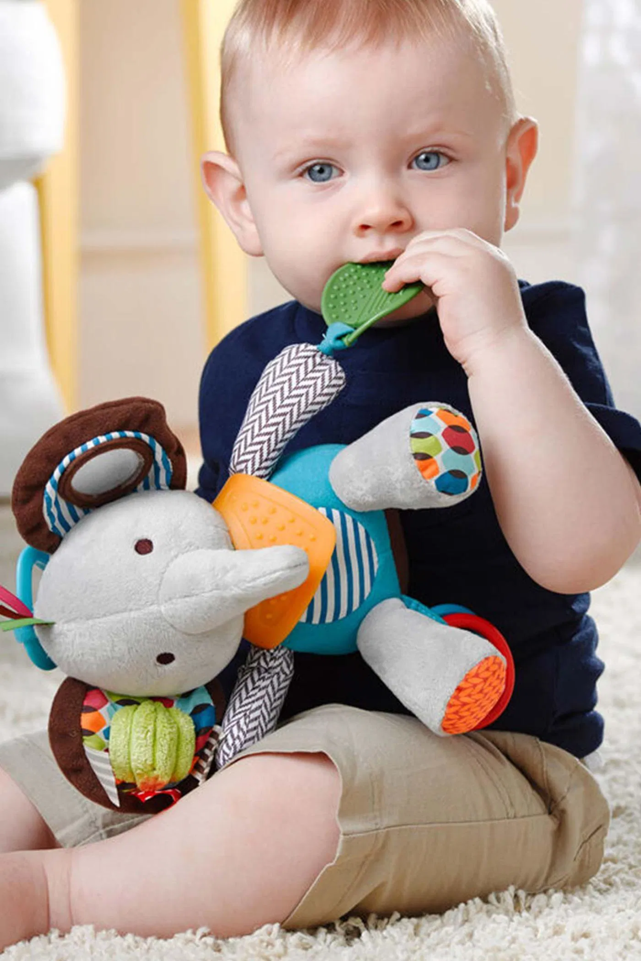 Skip Hop Bandana Buddies Askılı Bebek Oyuncağı Fil 0 Ay+