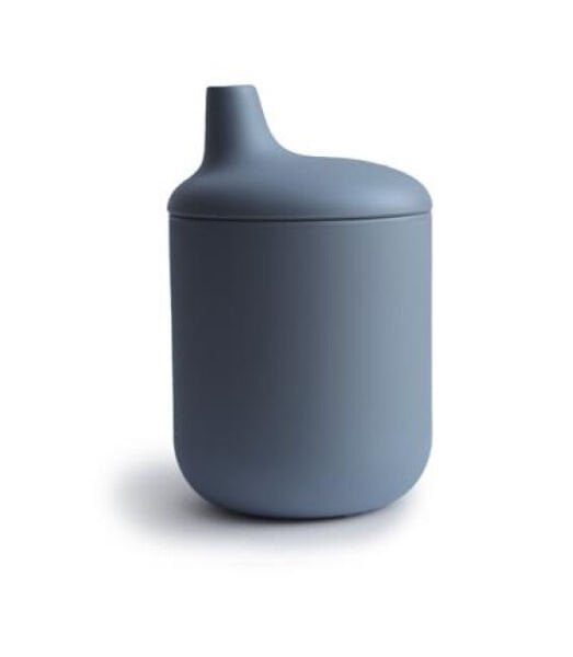 Mushie Pipetli Silikon Sippy Cup -Tradewinds