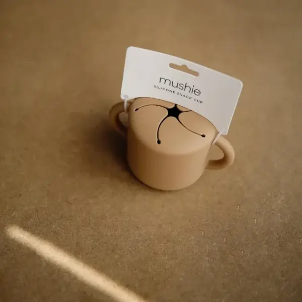Mushie Silikon Atıştırma Kabı - Natural