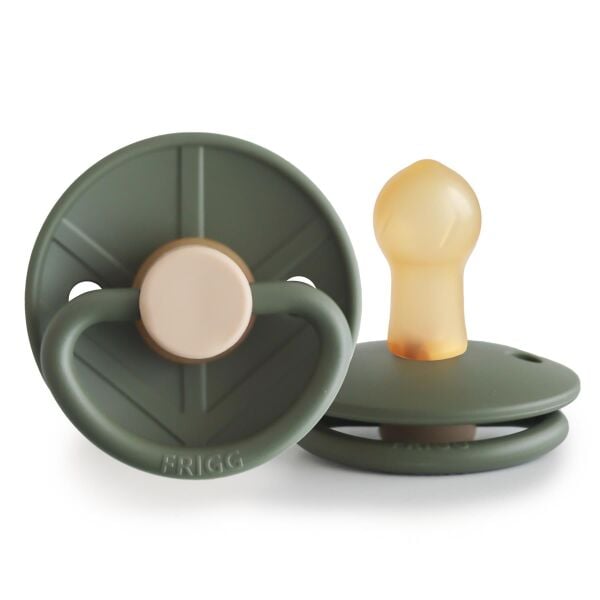 FRIGG Little Viking Kauçuk Emzik - Ragnar Olive 6-18 Ay