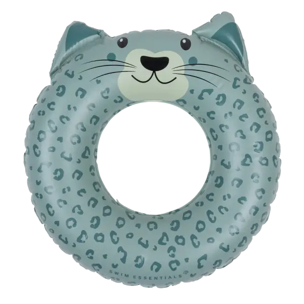 Swim Essentials Animal Green Leopard Yüzme Simidi 55cm