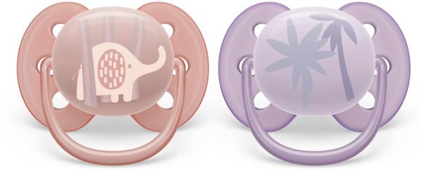 Philips Avent Ultra Soft Emzik 2'li Paket (0-6 Ay)- SCF091/09