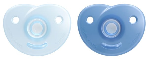 Philips Avent Soothie Açık Mavi Koyu Mavi Emzik Seti (0-6 Ay) SCF099/21