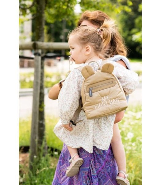 Childhome My First Bag Sırt Çanta Puffy - Bej