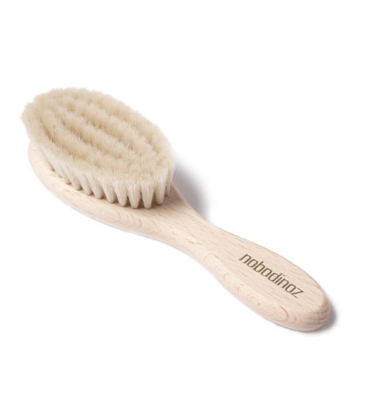 Nobodinoz Extra Yumuşak Bebek Fırçası - Natural