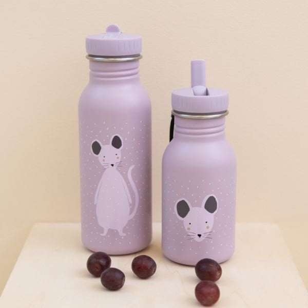 Trixie Paslanmaz Çelik Su Matarası (500 ml) - Mrs. Mouse