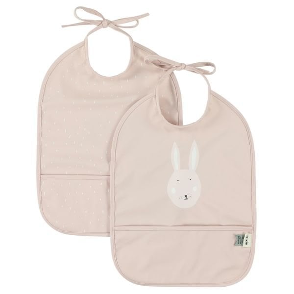 Trixie Su Geçirmez Mama Önlüğü (2 Adet) - Mrs. Rabbit
