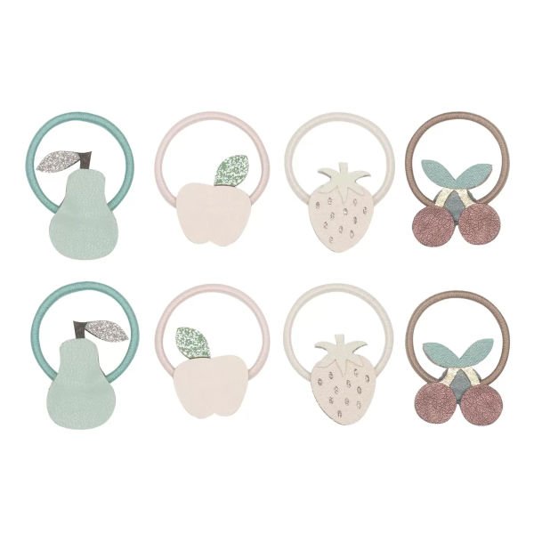 Mimi & Lula Saç Toka Set (8 Adet) Lastikli - Fruit
