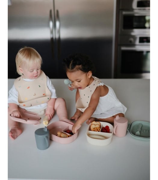 Mushie Kulplu Alıştırma Bardağı - Blush