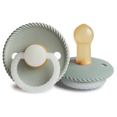 Frigg Rope Kauçuk Emzik - Karanlıkta Parlayan - Sage Night (6-18 Ay)