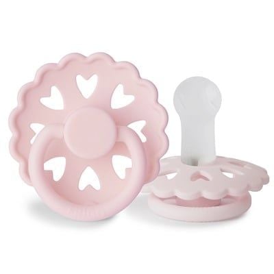 Frigg Fairytale Silikon Emzik - White Lilac (0-6 Ay)