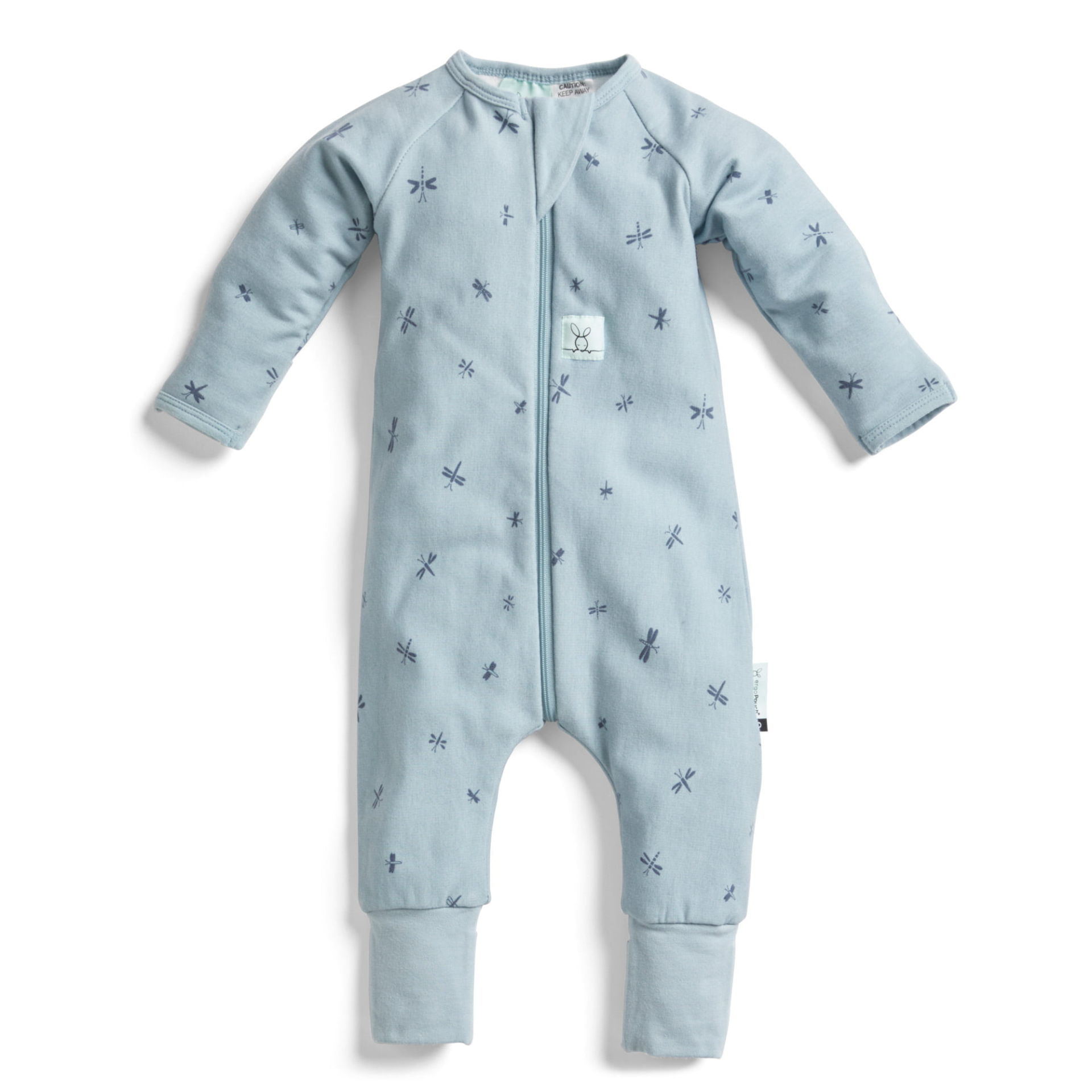 ErgoPouch 1.0 TOG Organik Pamuklu Patikli Pijama Tulum - Dragonflies