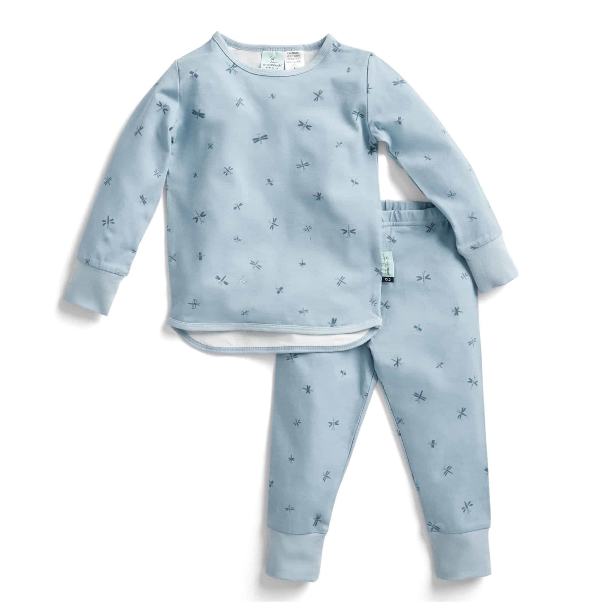 ErgoPouch 0.2 TOG Organik Pamuklu 2 Parça Pijama Takımı - Dragonflies
