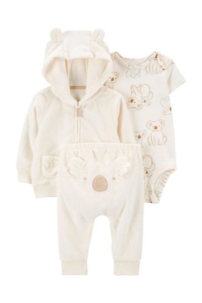 Bebek 3'lü Hırkalı Set - Carters 1R040010