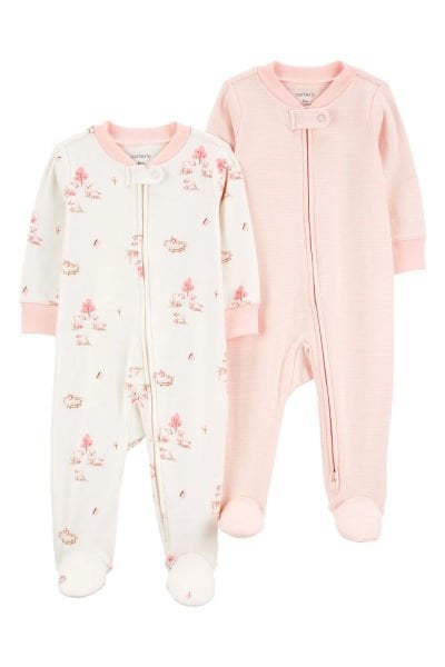 Kız Bebek Uyku Tulumu Set 2'li Paket -Carters 1R040510