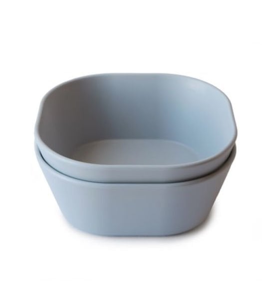 Mushie Kare Yemek Kasesi (2 Adet) - Cloud