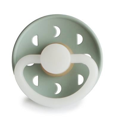 Frigg Moon Phase Kauçuk Emzik - Karanlıkta Parlayan - Sage Night (0-6 Ay)