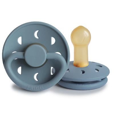 Frigg Moon Phase Kauçuk Emzik - Stone Blue (6-18 Ay)