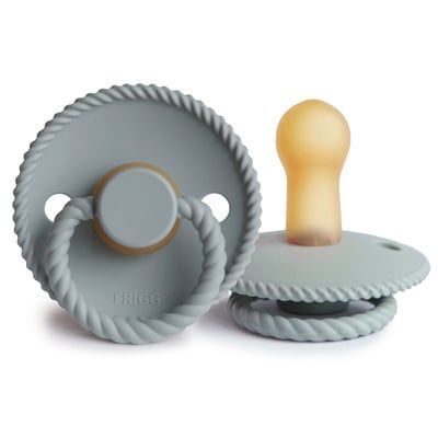 Frigg Rope Kauçuk Emzik - French Gray (6-18 Ay)
