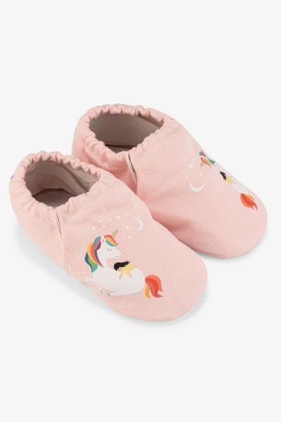 Hopfrög Kids - Unicorn Hyper Toz Pembe Barefoot Akıllı Patik