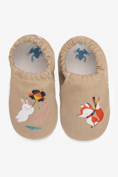 Hopfrög Kids - Jack Rabbit Hyper Fırtına Bej Barefoot Akıllı Patik