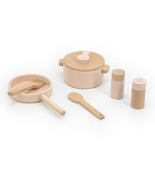 Trixie Ahşap Yemek Seti - Mrs. Rabbit