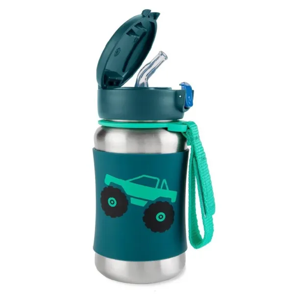 Skip Hop  Paslanmaz Çelik Pipetli Suluk Kamyon