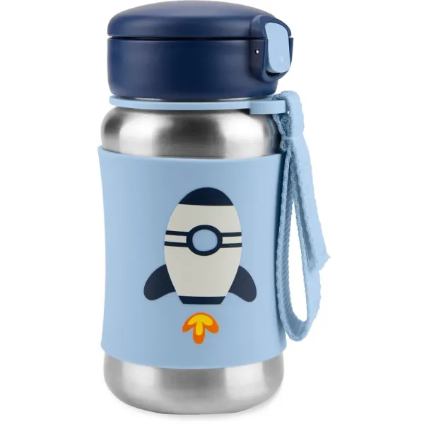 Skip Hop Pipetli Paslanmaz Çelik Suluk Roket